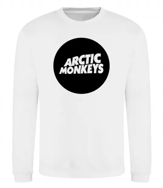 Світшот ARCTIC MONKEYS ROUND Білий фото