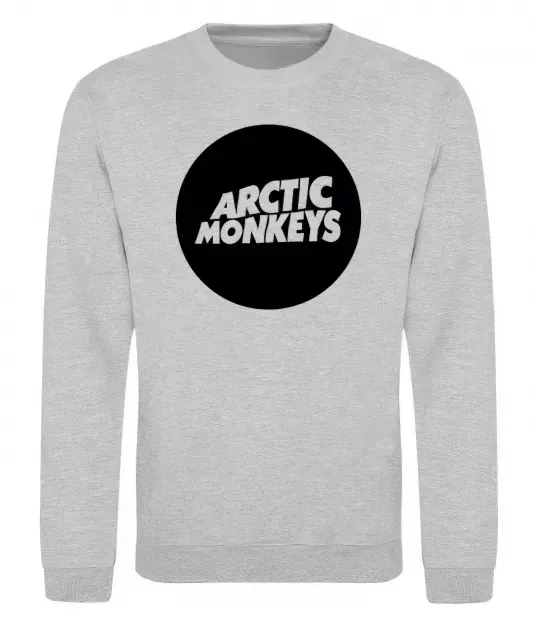 Світшот ARCTIC MONKEYS ROUND Сірий меланж фото