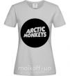 Женская футболка ARCTIC MONKEYS ROUND Серый фото