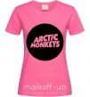 Жіноча футболка ARCTIC MONKEYS ROUND Яскраво-рожевий фото