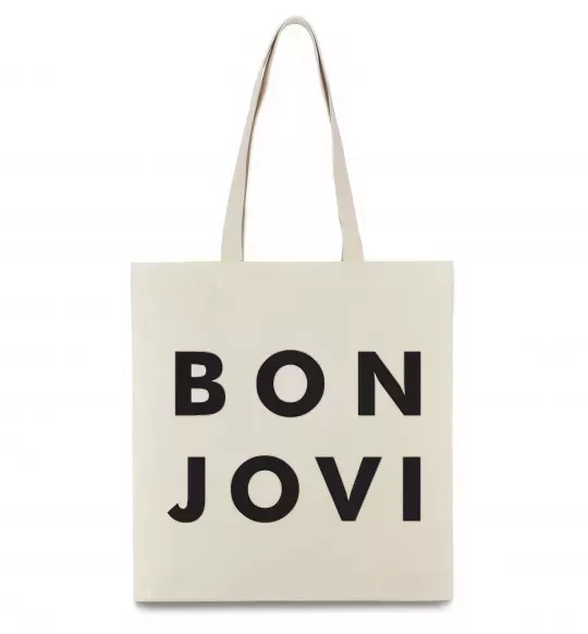 Эко-сумка BON JOVI BOLD Бежевый фото