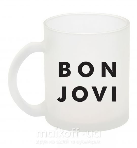 Чашка стеклянная BON JOVI BOLD Фроузен фото