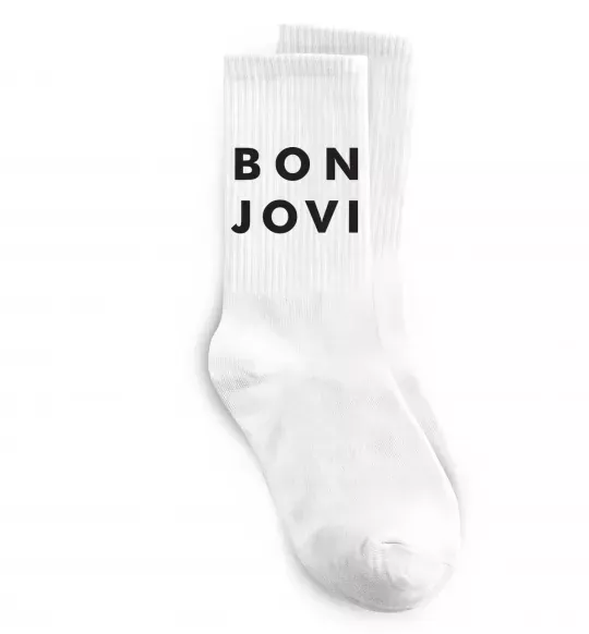 Шкарпетки BON JOVI BOLD Білий фото
