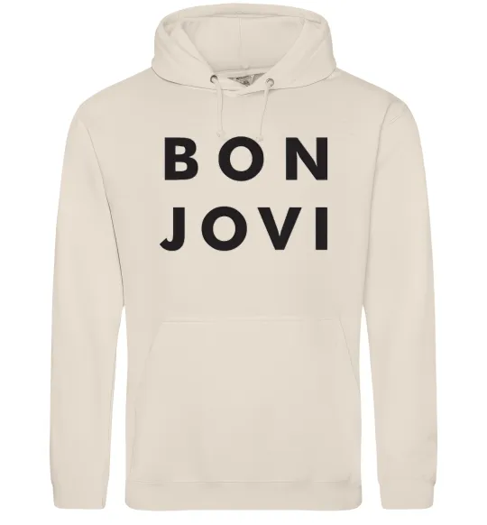 Женская толстовка (худи) BON JOVI BOLD Таш фото