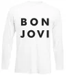 Лонгслив BON JOVI BOLD Белый фото