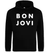 Чоловіча толстовка (худі) BON JOVI BOLD Чорний фото