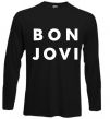 Лонгслів BON JOVI BOLD Чорний фото