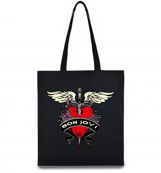 Еко-сумка BON JOVI Чорний фото