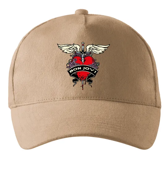 Кепка BON JOVI Песочный фото