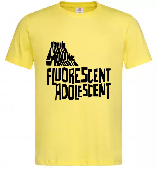 Чоловіча футболка ARCTIC MONKEYS band Лимонний фото