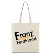 Еко-сумка FRANZ FERDINAND Бежевий Еко-сумка FRANZ FERDINAND Бежевий фото