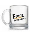 Чашка стеклянная FRANZ FERDINAND Прозрачный фото