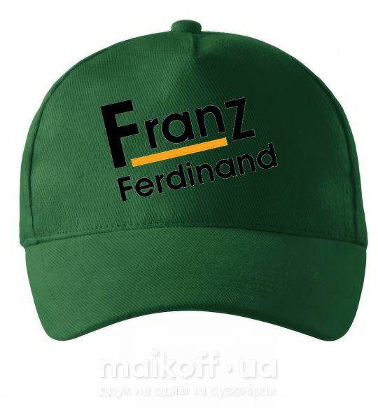 Кепка FRANZ FERDINAND Темно-зеленый фото