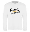 Свитшот FRANZ FERDINAND Белый фото