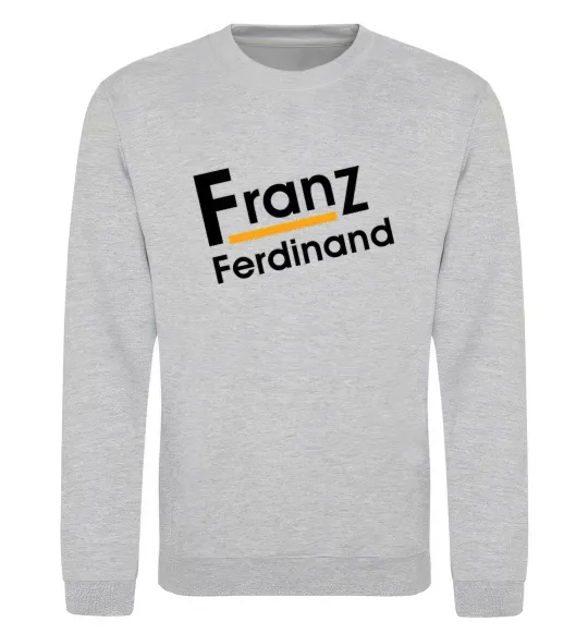 Свитшот FRANZ FERDINAND Серый меланж фото