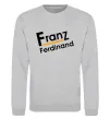 Свитшот FRANZ FERDINAND Серый меланж фото