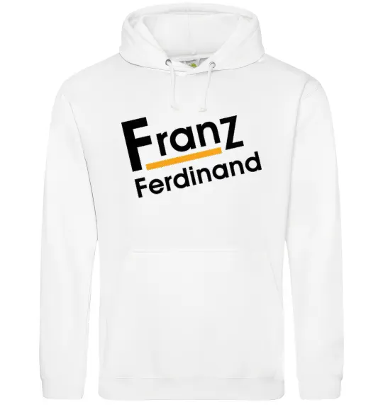 Чоловіча толстовка (худі) FRANZ FERDINAND Білий фото