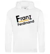 Чоловіча толстовка (худі) FRANZ FERDINAND Білий фото