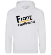 Чоловіча толстовка (худі) FRANZ FERDINAND Сірий меланж фото