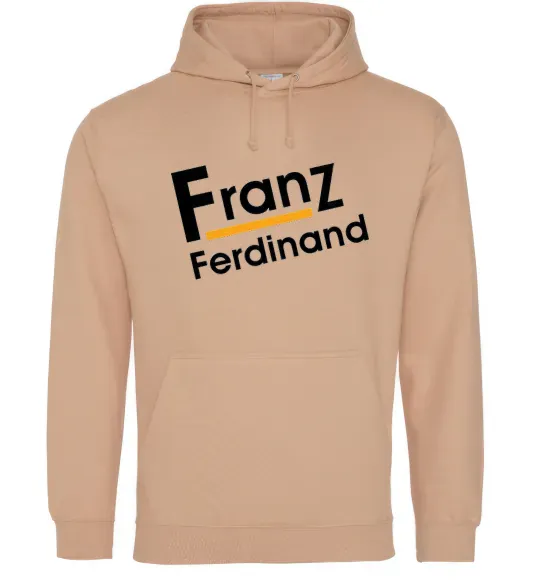 Чоловіча толстовка (худі) FRANZ FERDINAND Пісочний фото