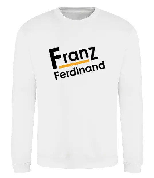 Світшот FRANZ FERDINAND Білий фото