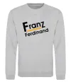 Світшот FRANZ FERDINAND Сірий меланж фото