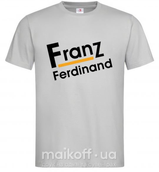 Мужская футболка FRANZ FERDINAND Серый фото