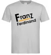 Мужская футболка FRANZ FERDINAND Серый фото