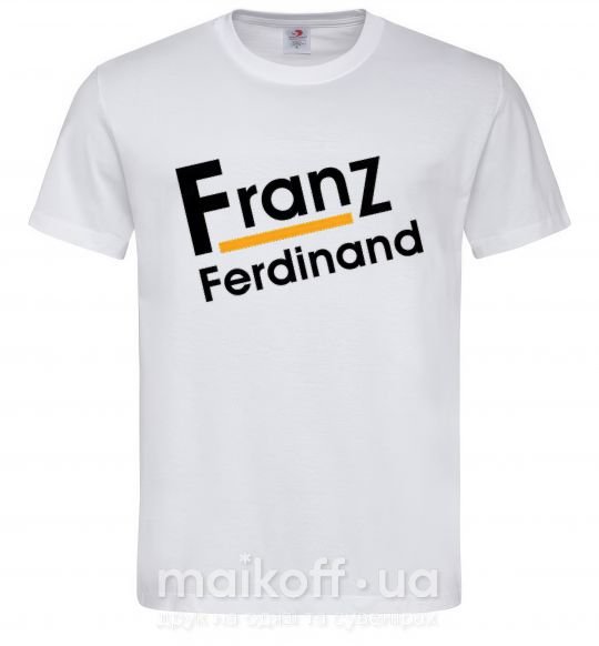 Чоловіча футболка FRANZ FERDINAND Білий фото
