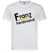 Мужская футболка FRANZ FERDINAND Белый фото