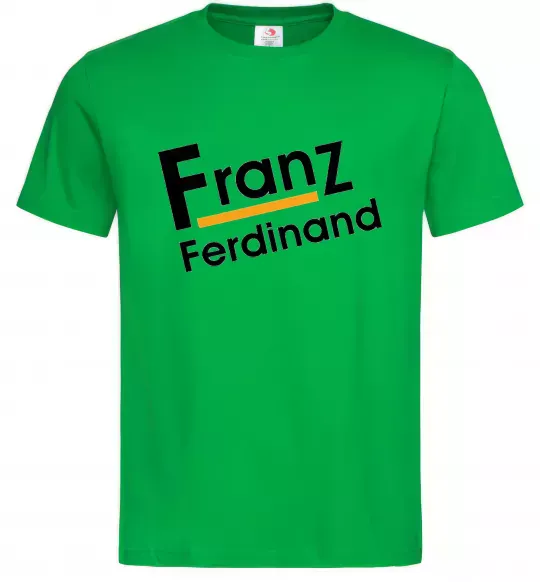 Мужская футболка FRANZ FERDINAND Зеленый фото