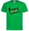 Мужская футболка FRANZ FERDINAND Зеленый фото