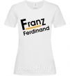 Женская футболка FRANZ FERDINAND Белый фото