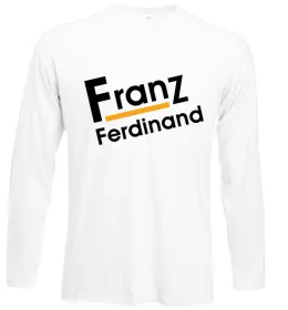 Лонгслів Franz Ferdinand poster Білий фото