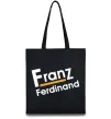 Еко-сумка FRANZ FERDINAND Чорний Еко-сумка FRANZ FERDINAND Чорний фото