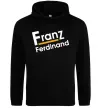 Женская толстовка (худи) FRANZ FERDINAND Черный Женская толстовка (худи) FRANZ FERDINAND Черный фото