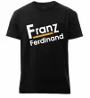 Чоловіча преміум футболка FRANZ FERDINAND Чорний фото