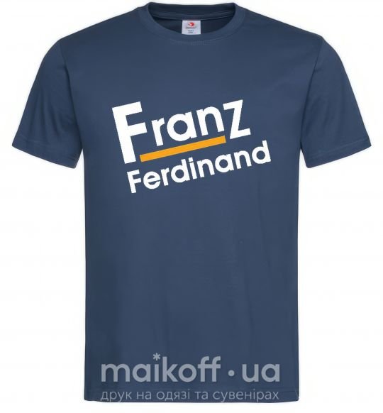 Мужская футболка FRANZ FERDINAND Темно-синий фото