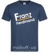 Чоловіча футболка FRANZ FERDINAND Темно-синій фото