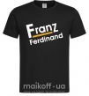 Чоловіча футболка FRANZ FERDINAND Чорний фото