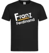 Мужская футболка FRANZ FERDINAND Черный фото
