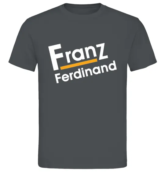 Мужская футболка FRANZ FERDINAND Графит фото