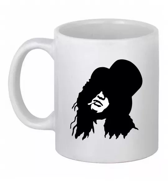 Чашка керамическая GUNS'N'ROSES Белый фото