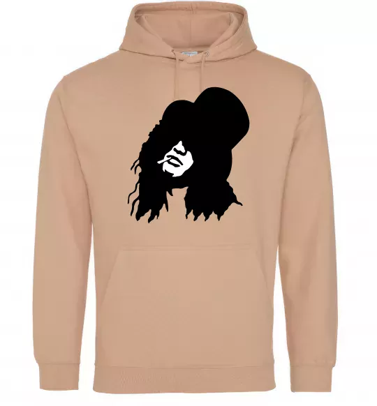 Чоловіча толстовка (худі) GUNS'N'ROSES Пісочний фото