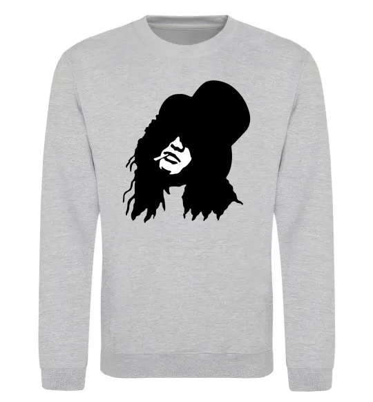 Світшот GUNS'N'ROSES Сірий меланж фото