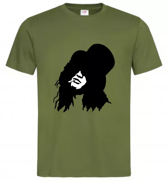 Чоловіча футболка GUNS'N'ROSES Оливковий фото