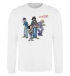 Світшот GORILLAZ Білий фото