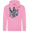 Мужская толстовка (худи) GORILLAZ Розовый фото
