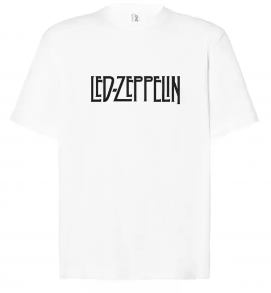 Футболка Оверсайз LED ZEPPELIN Белый фото