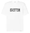 Футболка Оверсайз LED ZEPPELIN Белый фото